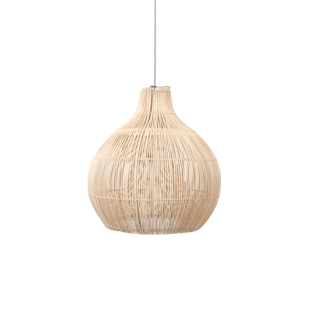Rotan Hanglamp Dome Naturel L