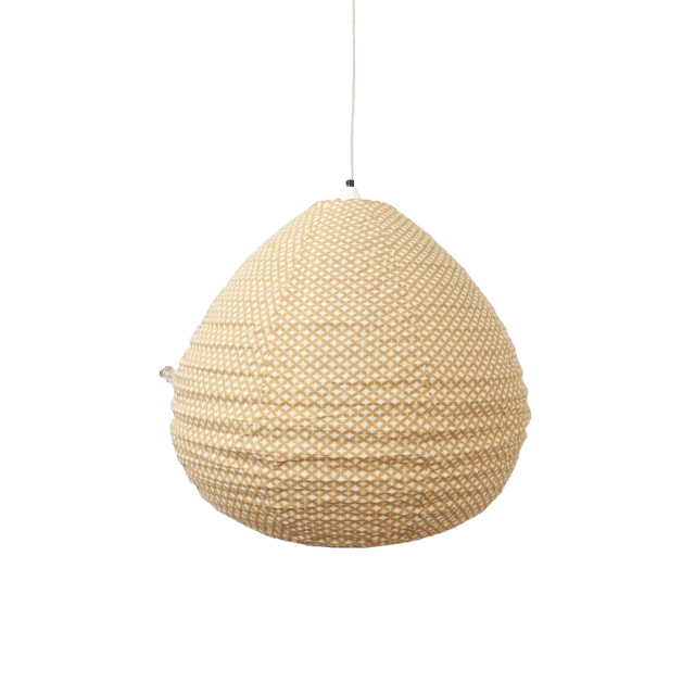 Rotan Hanglamp Dome Naturel L