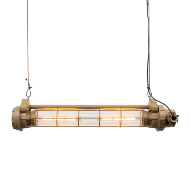 Industrile Tube Lamp Cccp Koperbruin