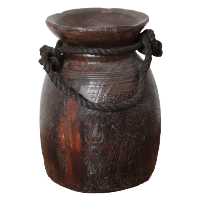 Houten Vaas India