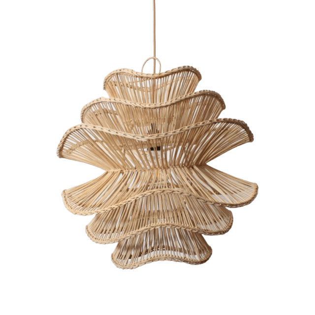 Rotan Hanglamp Wabisabi Naturel S