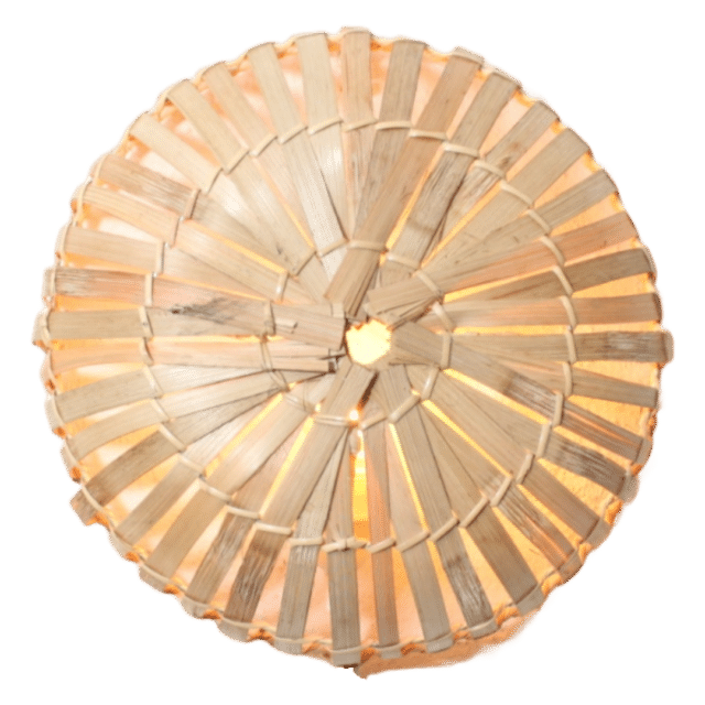 Rotan Wandlamp Sunsun Naturel S