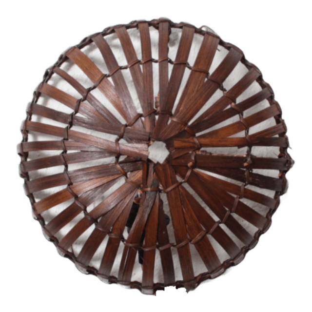 Rotan Wandlamp Sunsun Bruin S