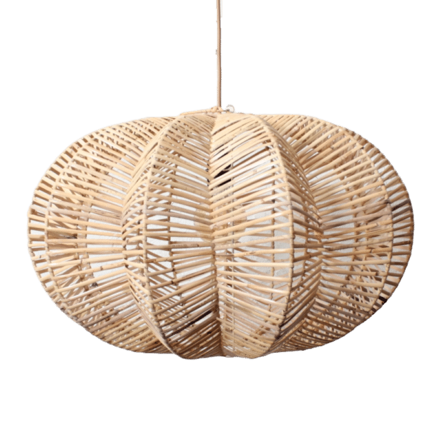 Rotan Hanglamp Ster Naturel S