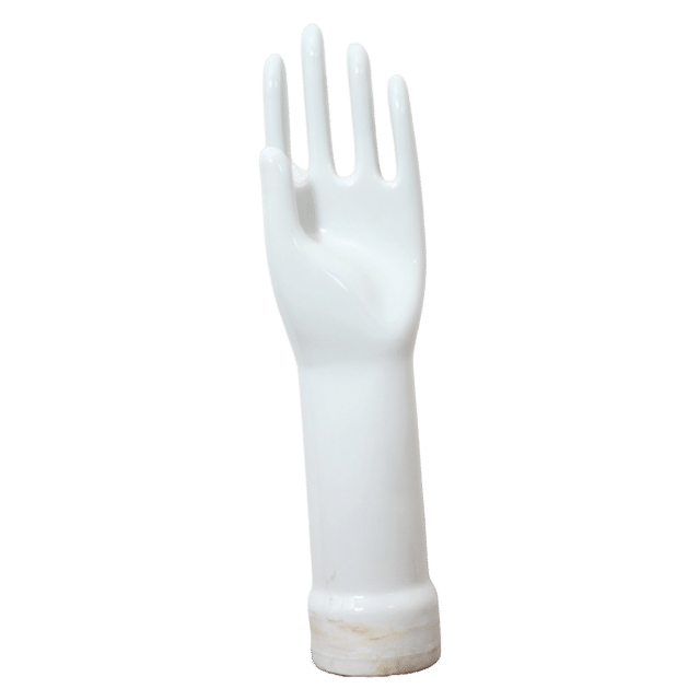 Porseleinen Hand