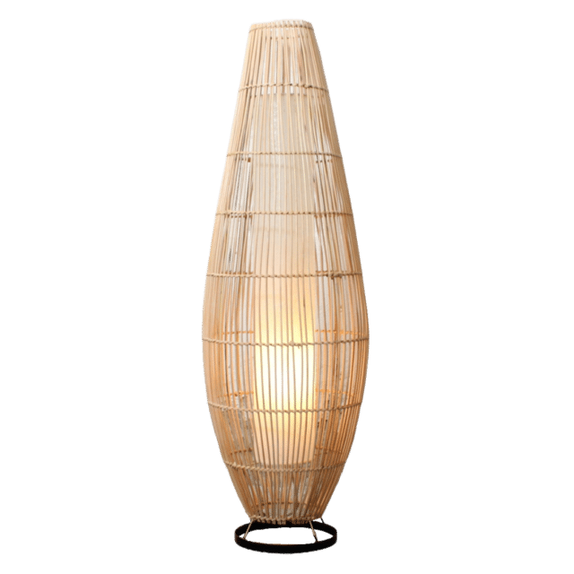 Rotan Vloerlamp Lucus Naturel M