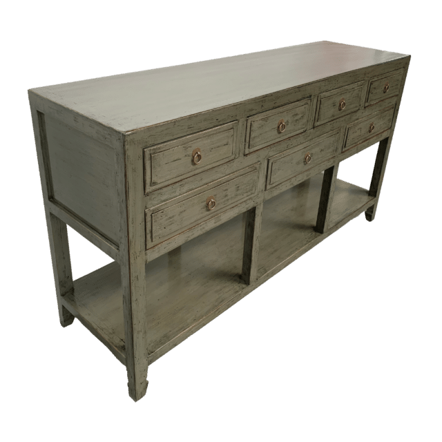 Houten Sidetable Groen