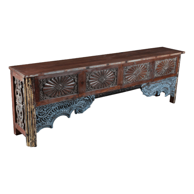 Indiase Sidetable Blauw