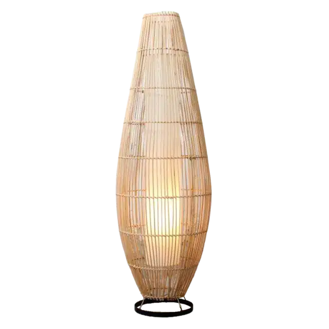 Rotan Vloerlamp Lucus Naturel M