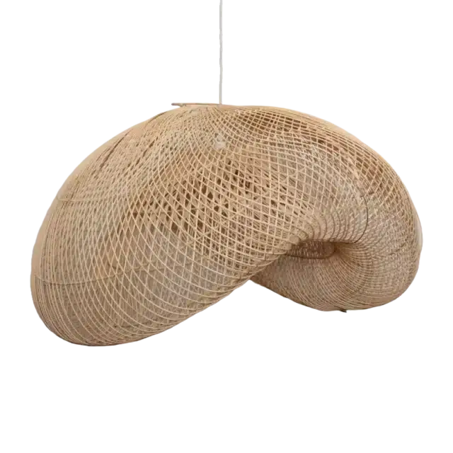 Rotan Hanglamp Golf Naturel M