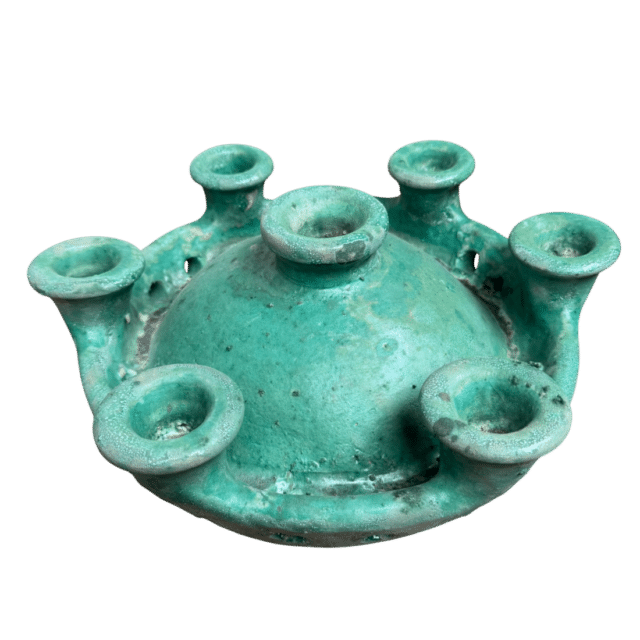 Tamegroute Tajine Kandelaar Gekleurd