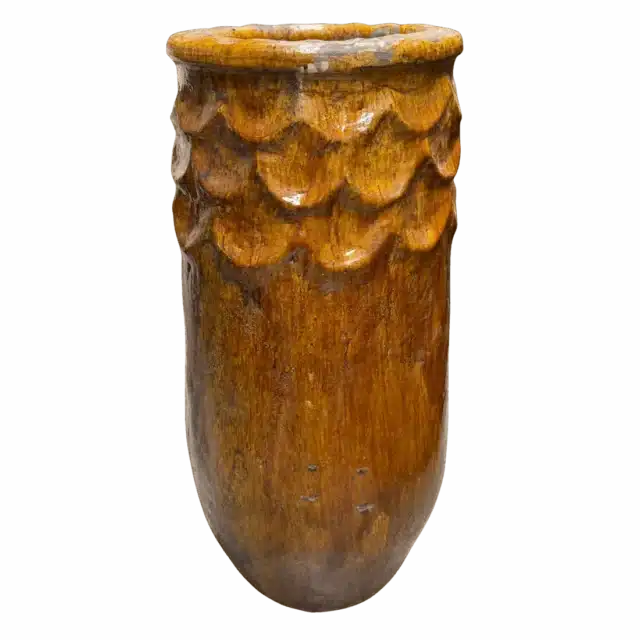 Tamegroute Palm Pot Oker