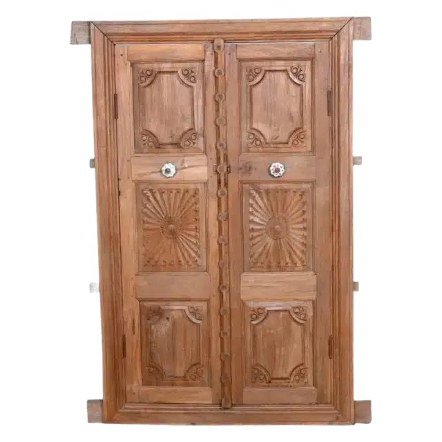 Houten Raam India Licht