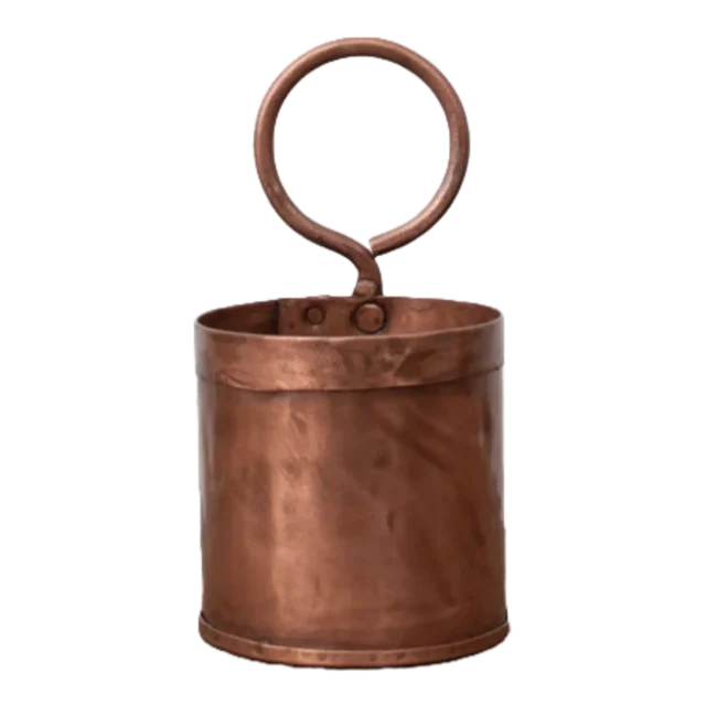 Brons Metalen Bakje Enkel