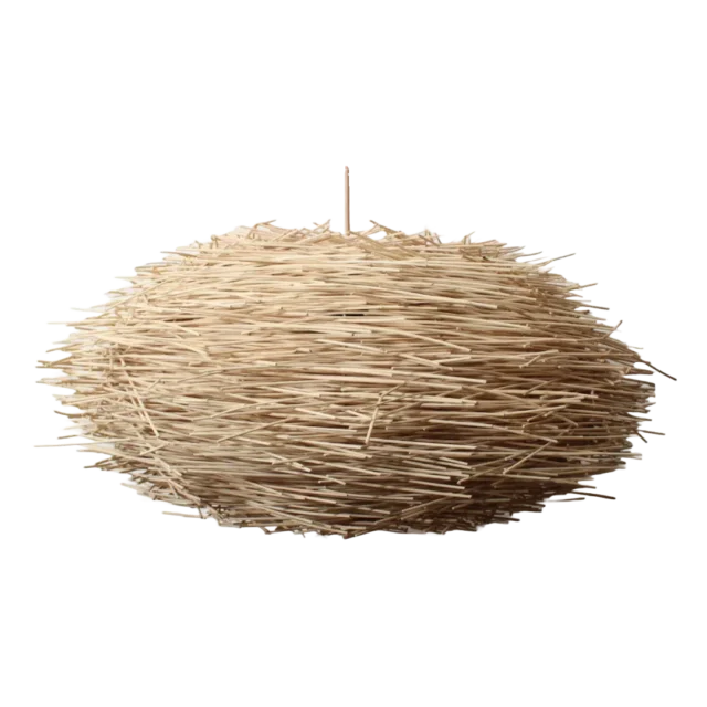 Rotan Hanglamp Landak Naturel M
