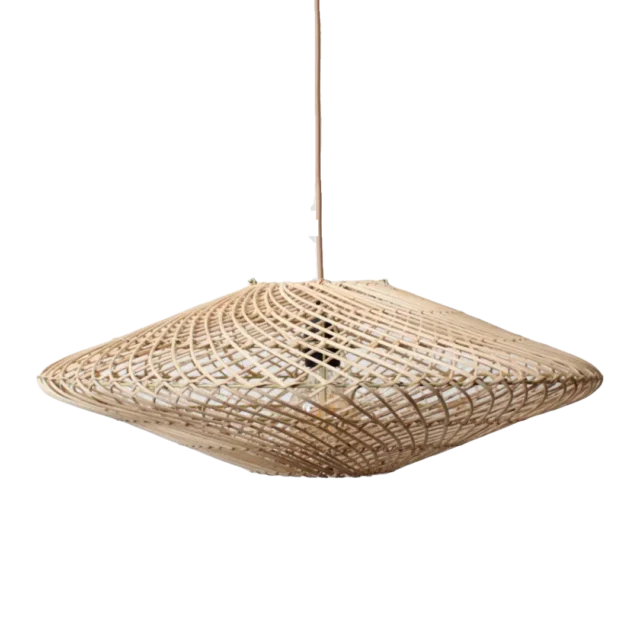 Rotan Hanglamp Ufo Naturel S