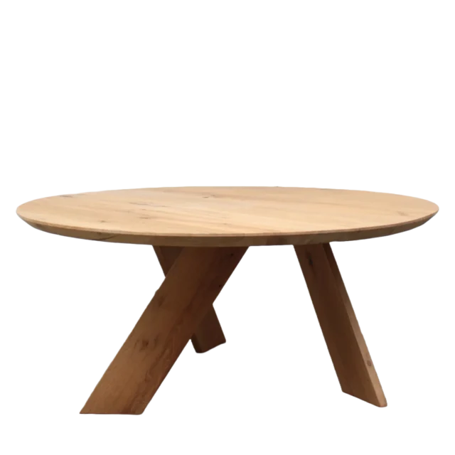 Oud Eiken Tafel Rond