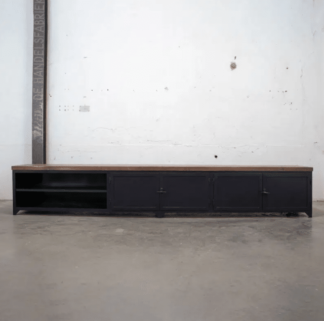 Tv Meubel Szep Black Met Barnwood